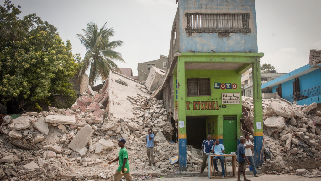 earthquake in Haiti 2021