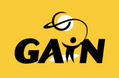 GAiN logo yellow